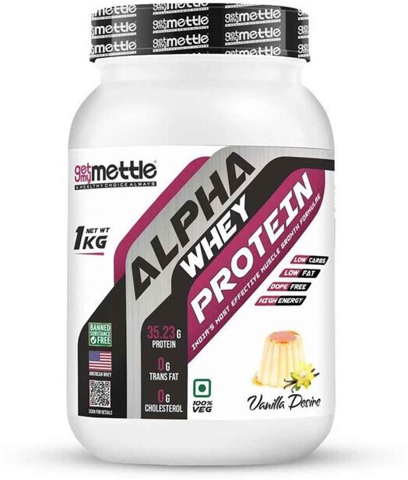 Getmymettle Alpha Whey Protein (Vanilla Desire)