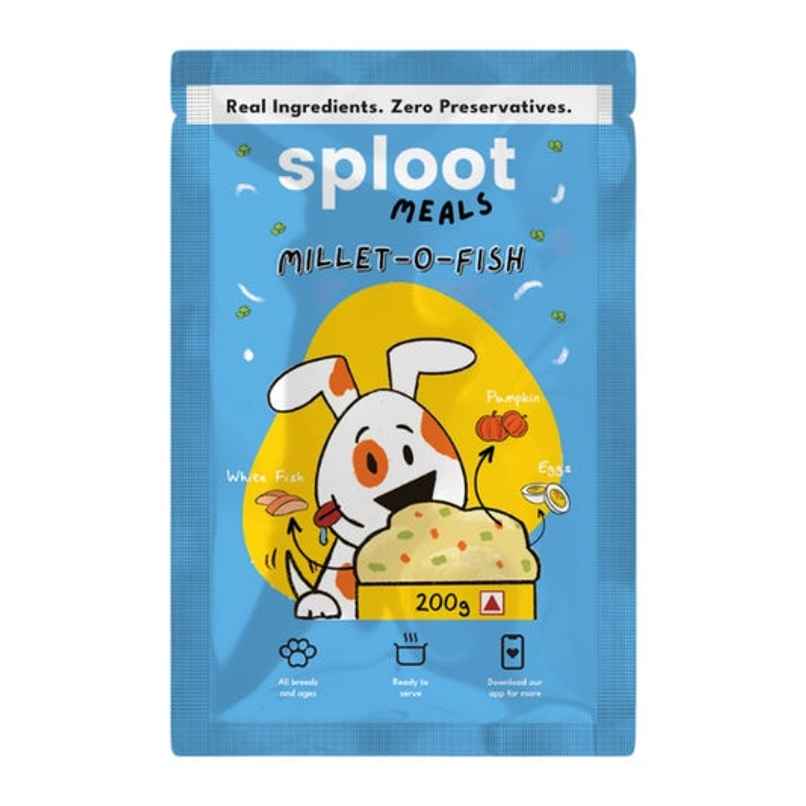 Sploot Millet O Fish Fresh Food For Dogs