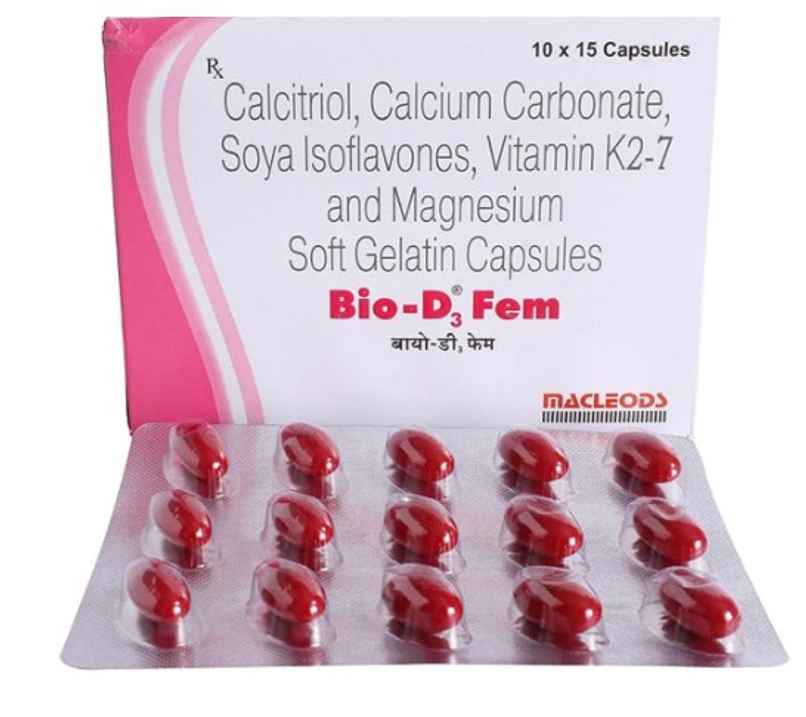 Bio-D3 Fem Soft Gelatin Capsule Bio-D3 Fem Soft Gelatin Capsule