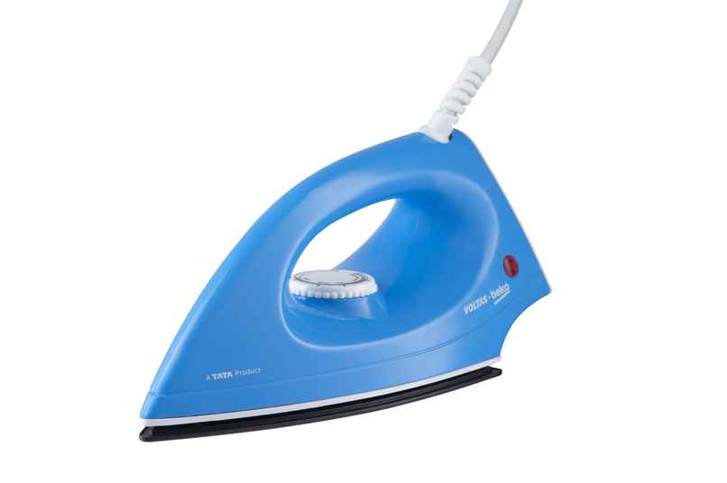 Voltas Beko A Tata Product 1000 W Dry Iron With Crease-Busting Greblon Soleplate I1000Vd-Bu,(Blue)