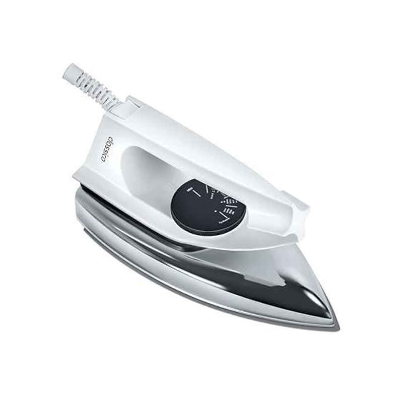 Maharaja Classico Dry Iron - 1000 W | Non Stick Sole Plate