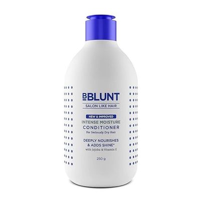 BBlunt Intense Moisture Conditioner With Vitamin E & Jojoba For Dry & Frizzy Hair BBlunt Intense Moisture Conditioner With Vitamin E & Jojoba For Dry & Frizzy Hair