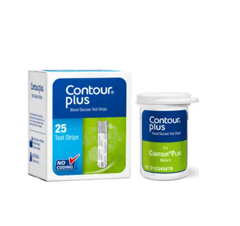 Contour Plus Blood Glucose Test Strip