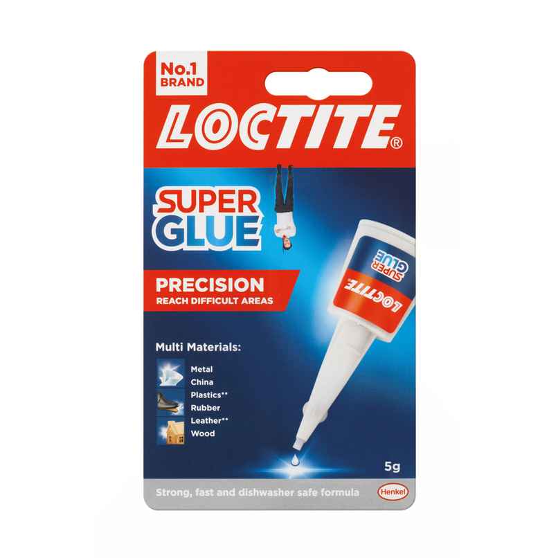 Loctite Precision Super Glue | For Hard To Reach Corners | Long Nozzle | Bonds In Seconds