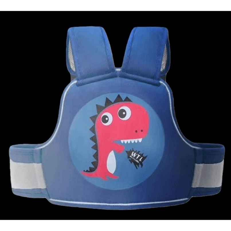 Polka Tots Two-Wheeler Baby Carrier for Kids | Dinosaur