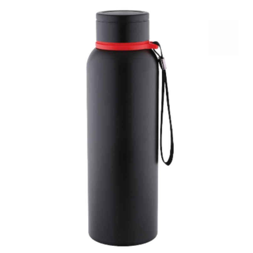 BAY6 Stainless Steel Hot & Cold Thermosteel Vacuum Water Bottle 900ml - Black