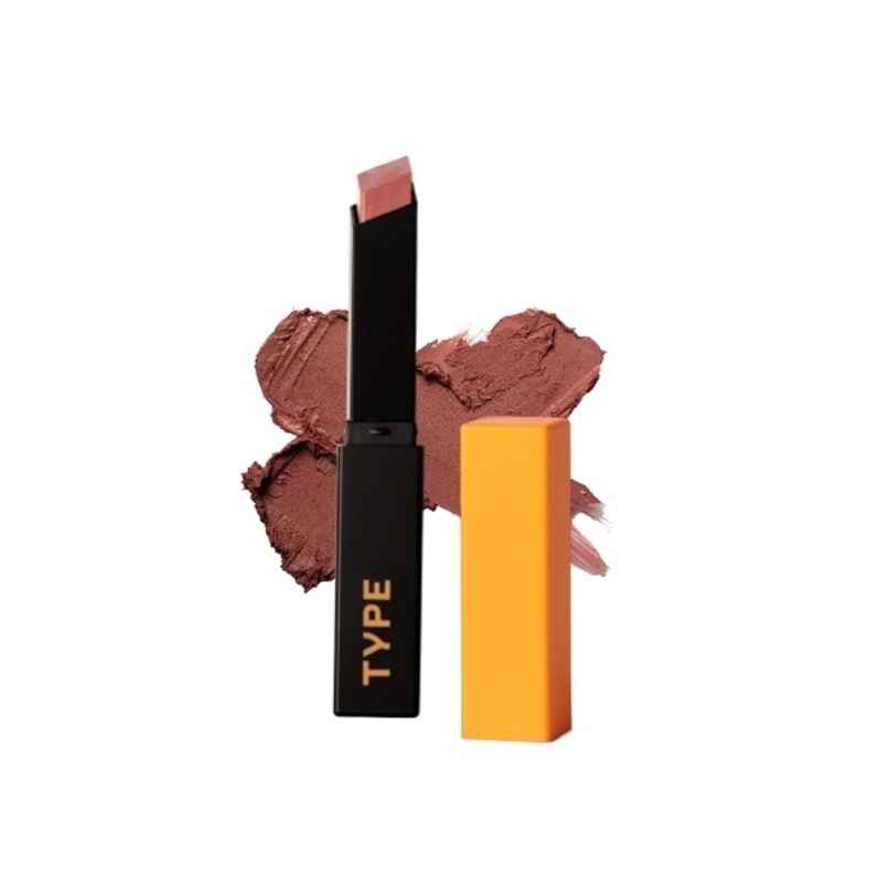 Type Beauty Inc Cream Matte Lipstick For Pigmented Lips - Vit C | 8 Hr Stay | 503 Ambition Type Beauty Inc Cream Matte Lipstick For Pigmented Lips - Vit C | 8 Hr Stay | 503 Ambition
