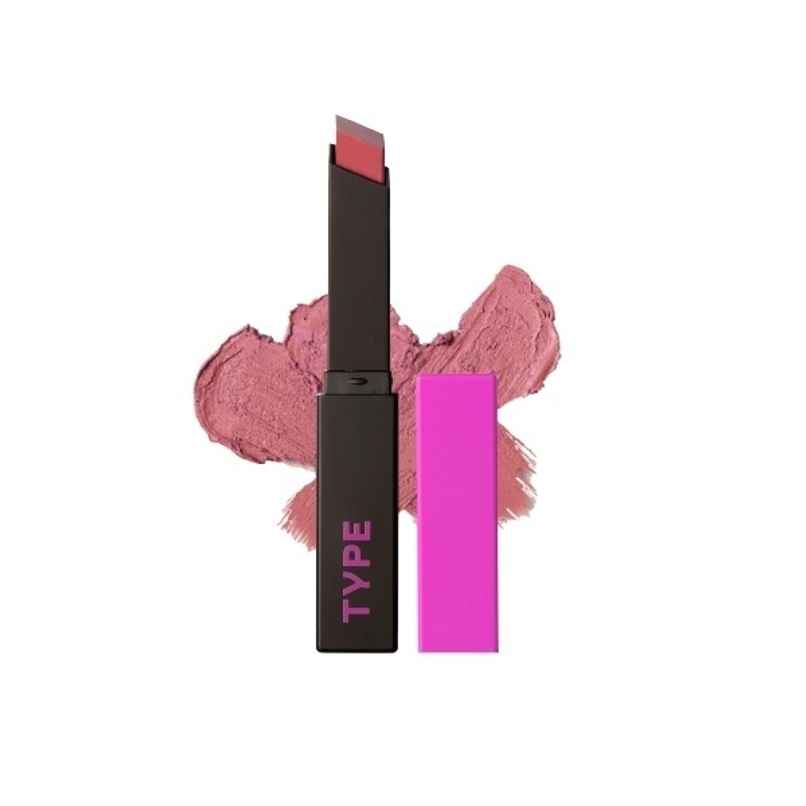 Type Beauty Inc Creamy Matte Lipstick for Dehydrated Lips | 8 Hrs Stay | 508 Anti Social Type Beauty Inc Creamy Matte Lipstick for Dehydrated Lips | 8 Hrs Stay | 508 Anti Social