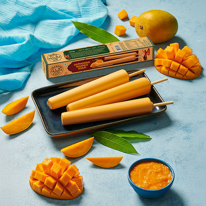 Grameen Mango Kulfi Ice Cream Stick