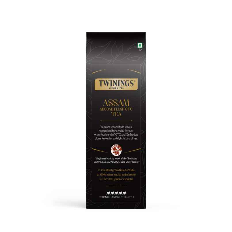 Twinings Assam Second Flush Ctc Tea | 100% Assam Tea| Premium Black Tea | Strong Flavour Strength