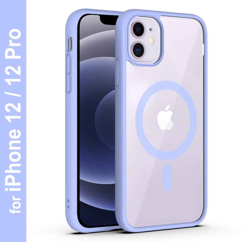 Zapcase Back Cover For Apple Iphone 12 (MagSafe-Sierrablue)