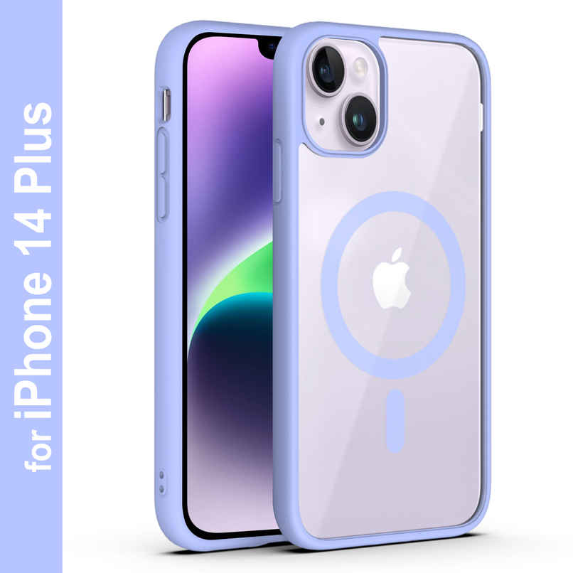 Zapcase Back Cover For Apple iPhone 14 Plus (MagSafe-Sierrablue)