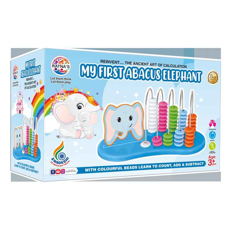 Ratna's My First Abacus Elephant