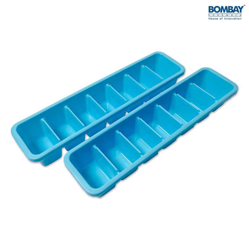 Ice Cube Tray with Lid | 2 Pcs Set