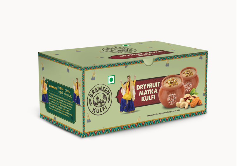 Grameen Dry Fruit Matka Kulfi Ice Cream Cup