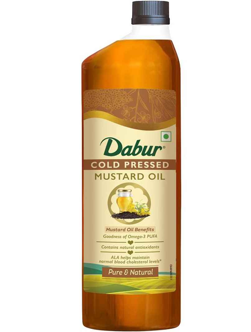 Dabur Mustard (Sarson) Cold Pressed Oil | Cooking Oil