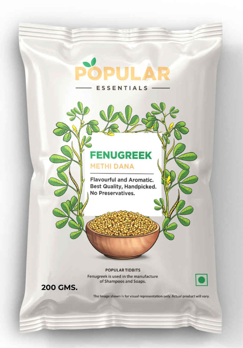 Popular Essentials Fenugreek/Methi Seeds Popular Essentials Fenugreek/Methi Seeds