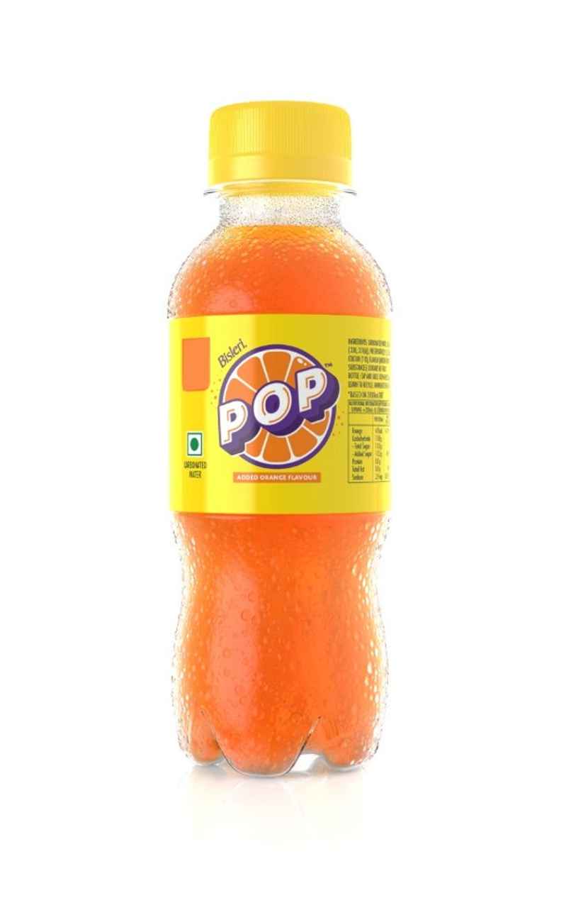 Bisleri Pop Orange Soft Drink