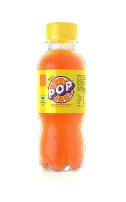 Bisleri Pop Orange Soft Drink
