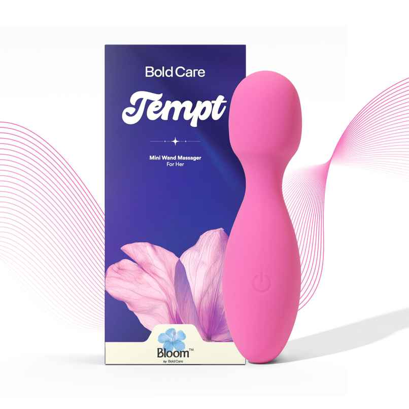 Bold Care Tempt Mini Wand Massager | 8 Patterns | 1 Year Warranty | Waterproof Bold Care Tempt Mini Wand Massager | 8 Patterns | 1 Year Warranty | Waterproof