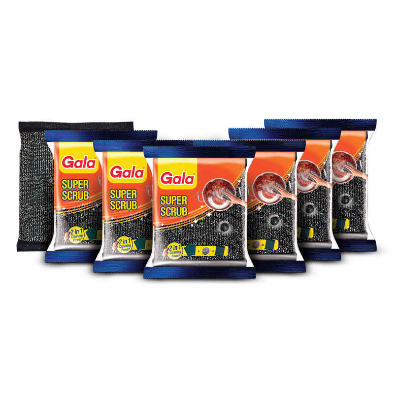 Gala Super Scrub Utensil Scrubber Combo Set