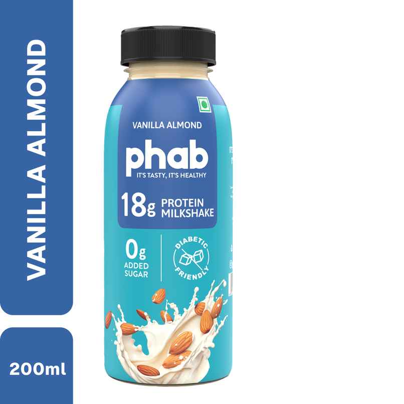 Phab 18g Protein Vanilla and Almond Milkshake
