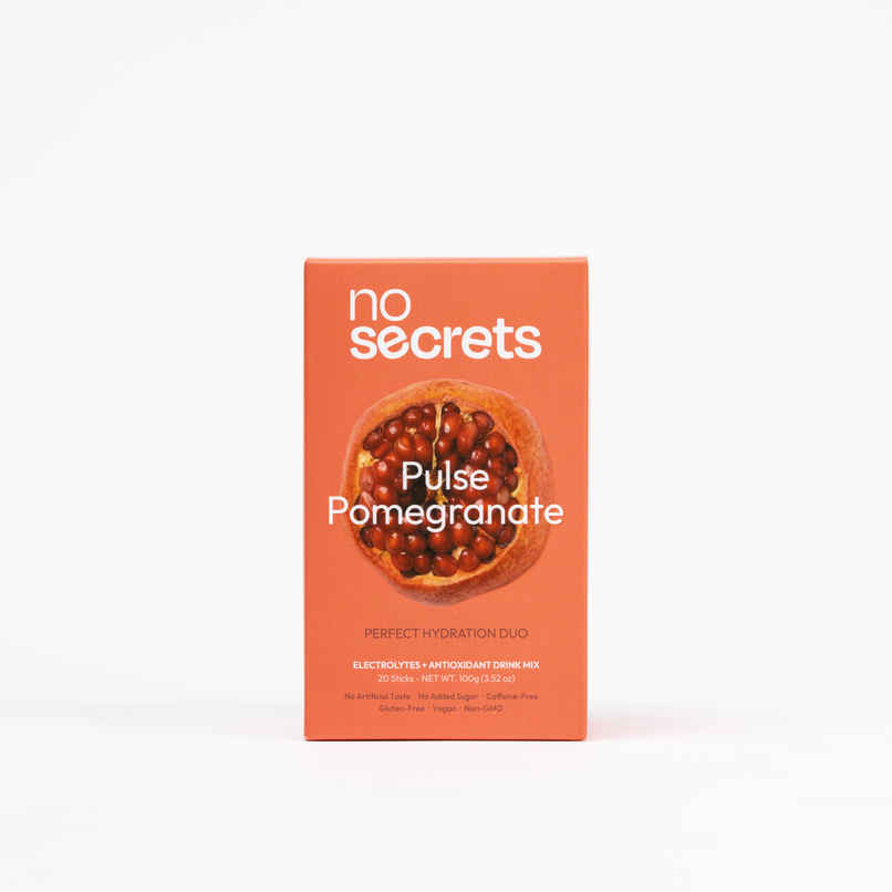 No Secrets Perfect Hydration Duo Electrolytes & Antioxidants Pulse Pomegranate