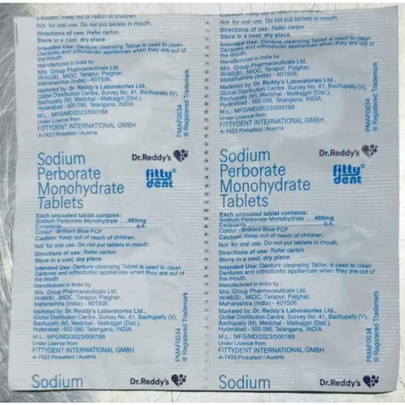 Fittydent Cleansing Tablet