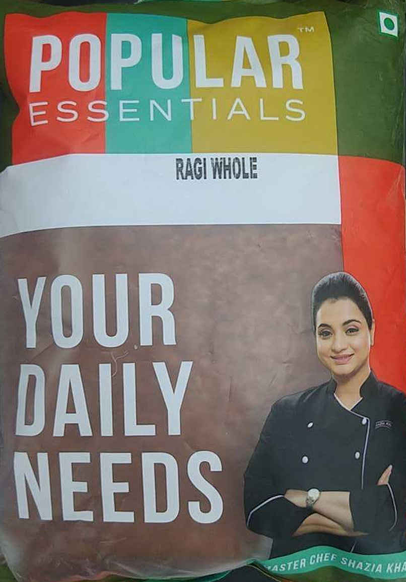 Popular Essentials Ragi Whole