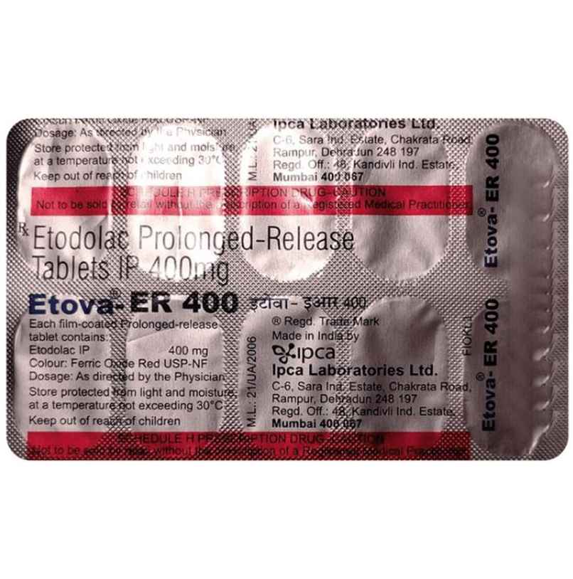 Etova-ER 400 Tablet PR Etova-ER 400 Tablet PR