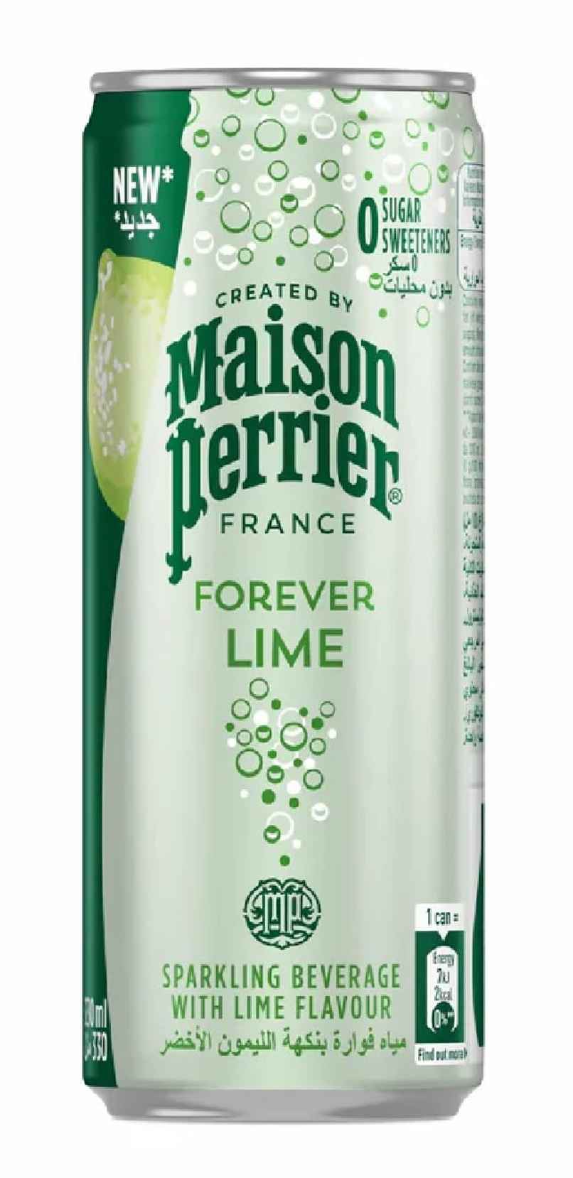 PERRIER Maison Sparkling Beverage Forever Lime