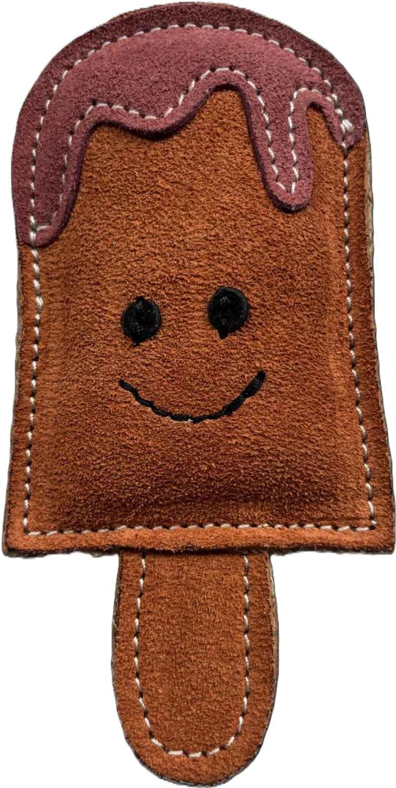 Nootie Leather Chew Toy | Popsicle Design for Dogs & Puppies