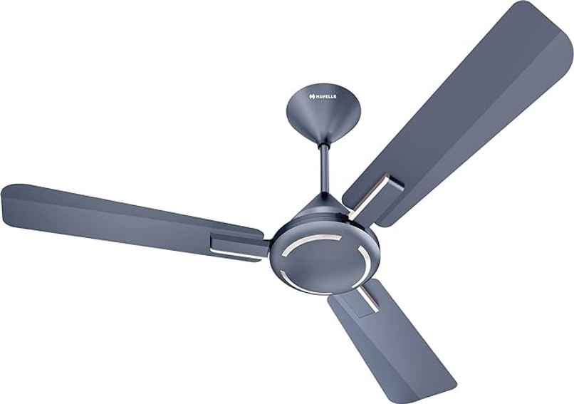 Havells Ambrose ES Ceiling Fan, 1200mm,1 Star, 100% Pure Copper Motor,Premium Finish,Nickel Saphire