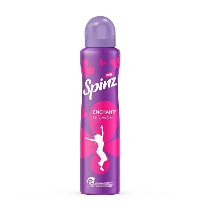 New Spinz Enchante Perfumed Deo for Women With International Fragrances