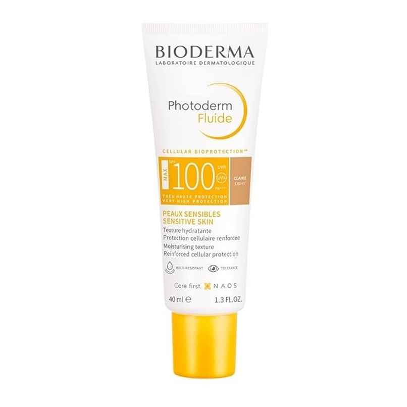 Bioderma Photoderm Aquafluide Sunscreen SPF 100+ Claire - UVA Protection
