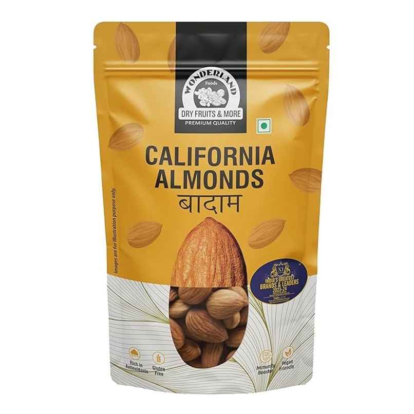 Wonderland Foods California Almonds (NP Badam) Wonderland Foods California Almonds (NP Badam)