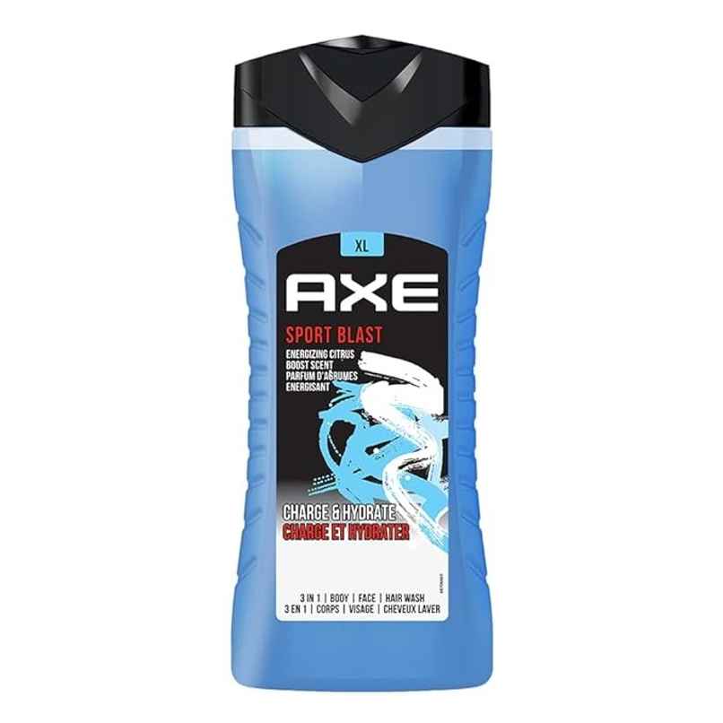 Axe Sports Blast 3-in-1 Body,Face & Hair Wash For Men
