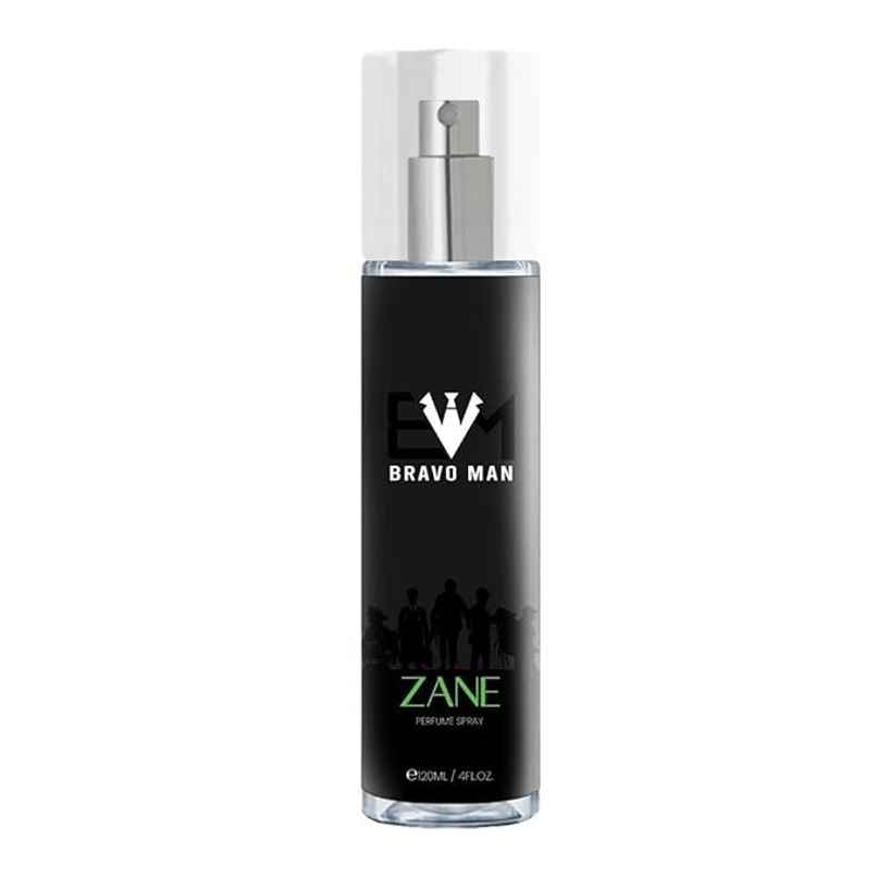 Bravoman - Zane No Gas Body Mist Perfume Deo For Men - Aromatic Woody | Fruity | Leathery Scent