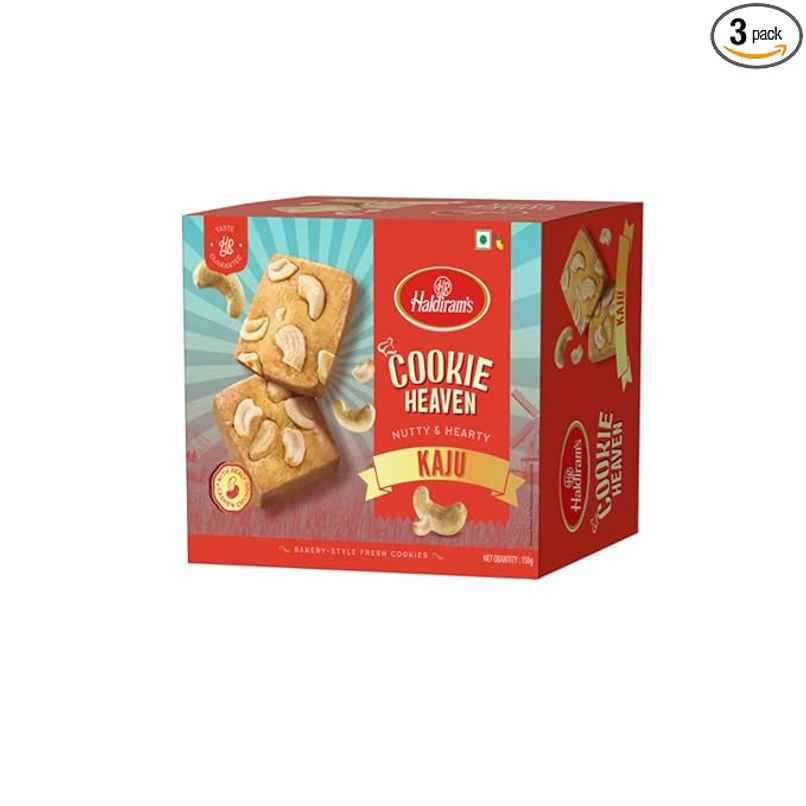 Haldirams Cookie Heaven Kaju Cookies