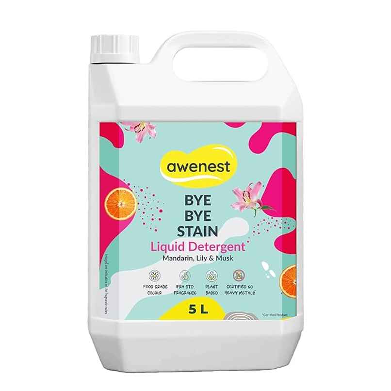 Awenest Certified Toxin-Free Natural Detergent Liquid