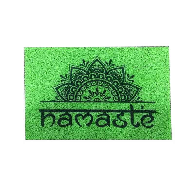 Status Green Pvc Mat 38 Cm x 58 Cm - Namaste