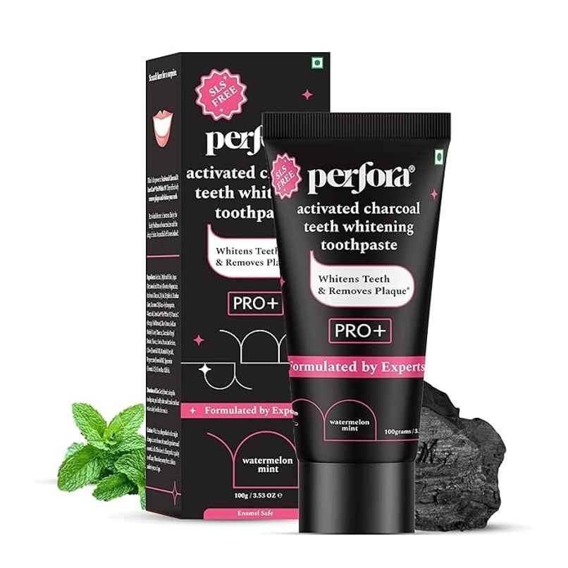 Perfora Activated Charcoal Whitening Toothpaste