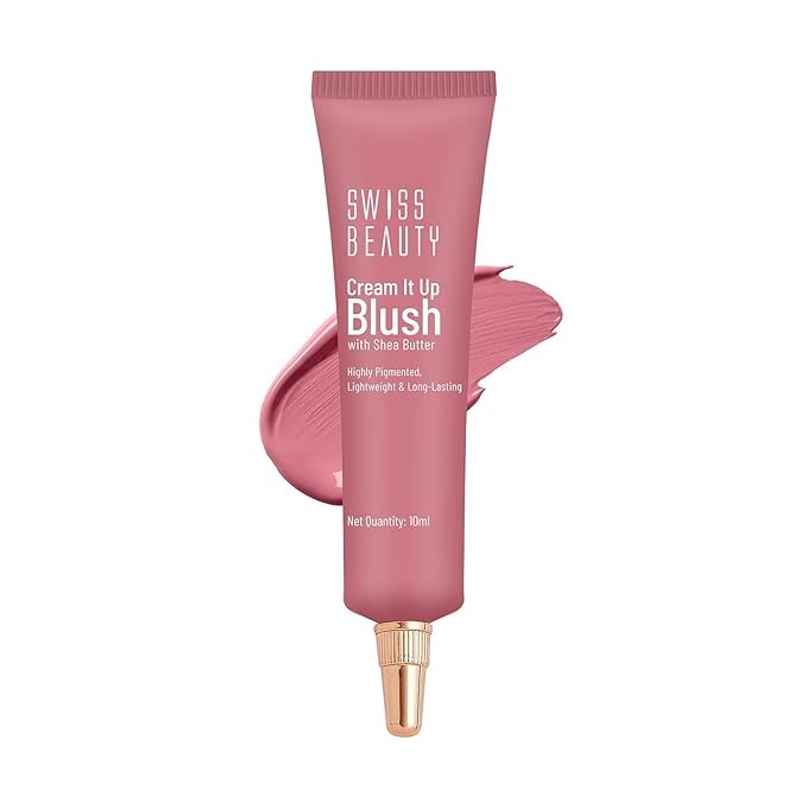 Swiss Beauty Cream It Up Blusher With Shea Butter - 5 Cheek-o-pink