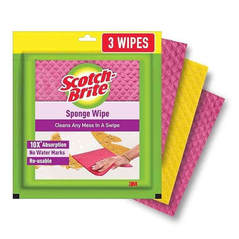 Scotch Brite Sponge Wipe for Kitchen Scotch Brite Sponge Wipe for Kitchen