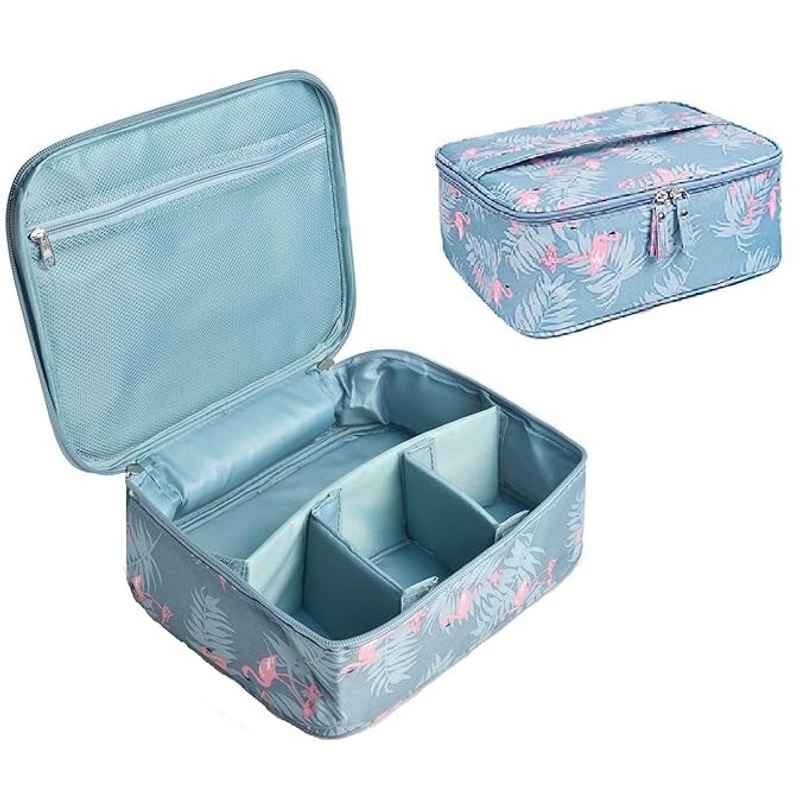 Bronson Professional Dividers Adjustable Portable Make Up Travel Cosmetic Bag Organizer | Assorted Bronson Professional Dividers Adjustable Portable Make Up Travel Cosmetic Bag Organizer | Assorted