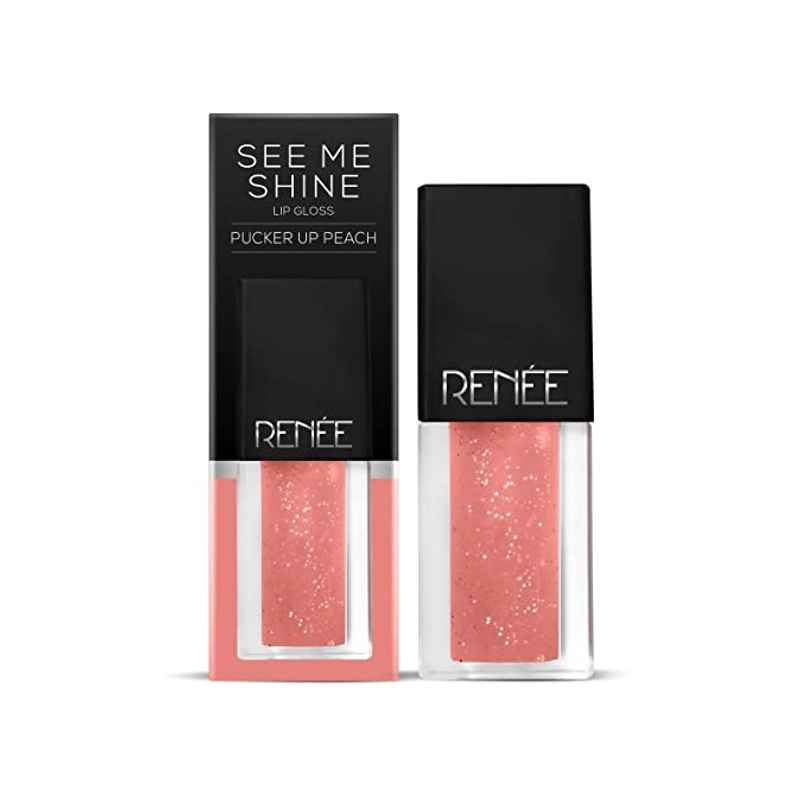 Renee See Me Shine Lip Gloss Pucker Up Peach