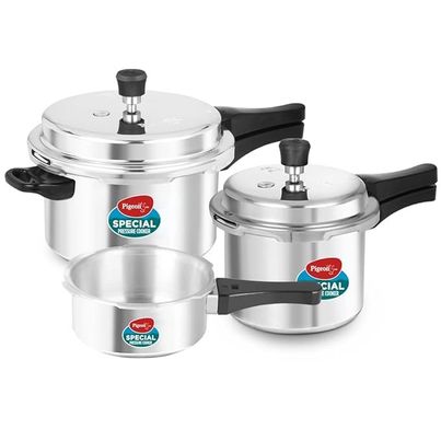 Pigeon Special 2 L, 3 L, 5 L Outer Lid Induction Bottom Pressure Cooker