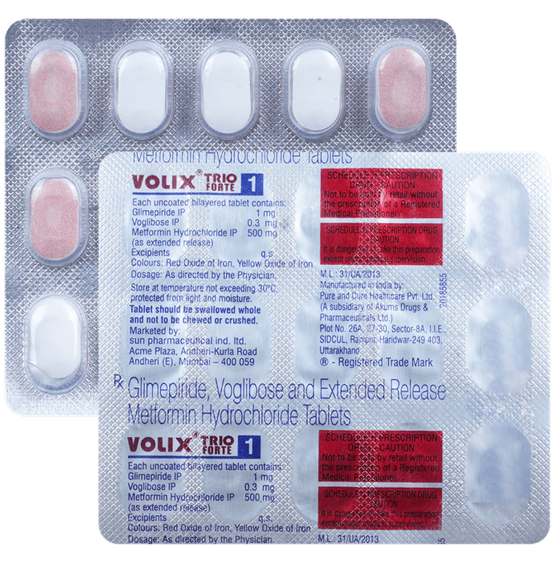 Volix Trio Forte 1 Tablet ER