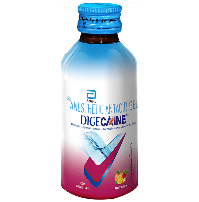 Digecaine Fruit Punch Sugar Free Oral Gel Digecaine Fruit Punch Sugar Free Oral Gel