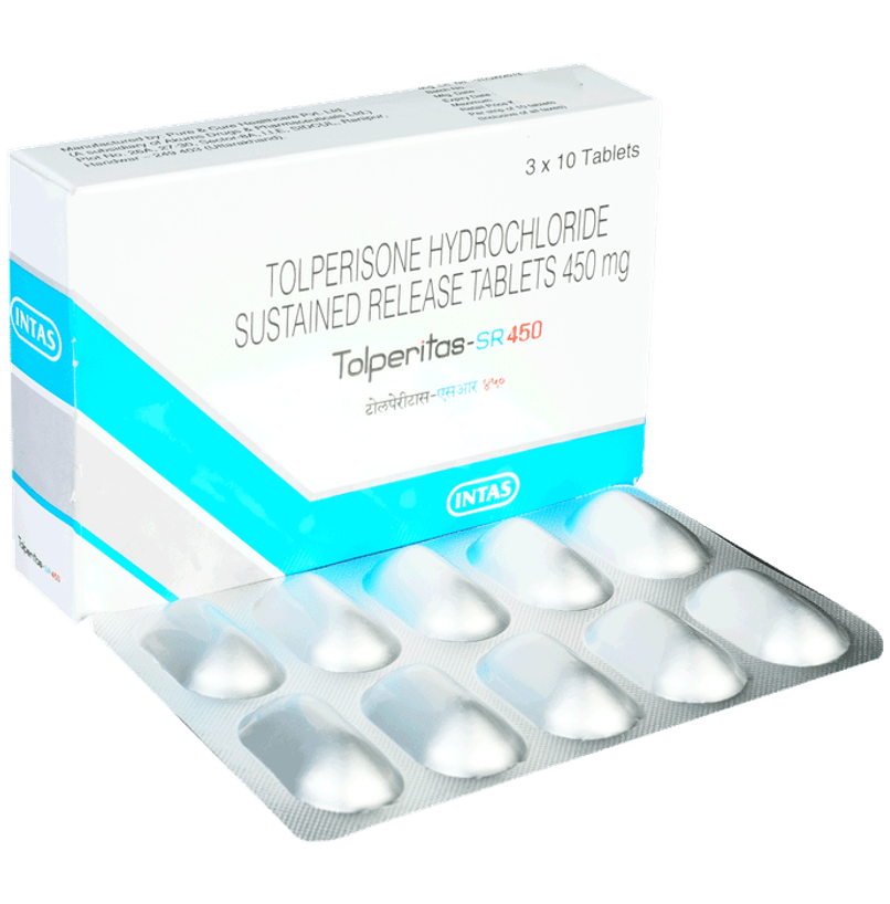 Tolperitas-SR 450 Tablet
